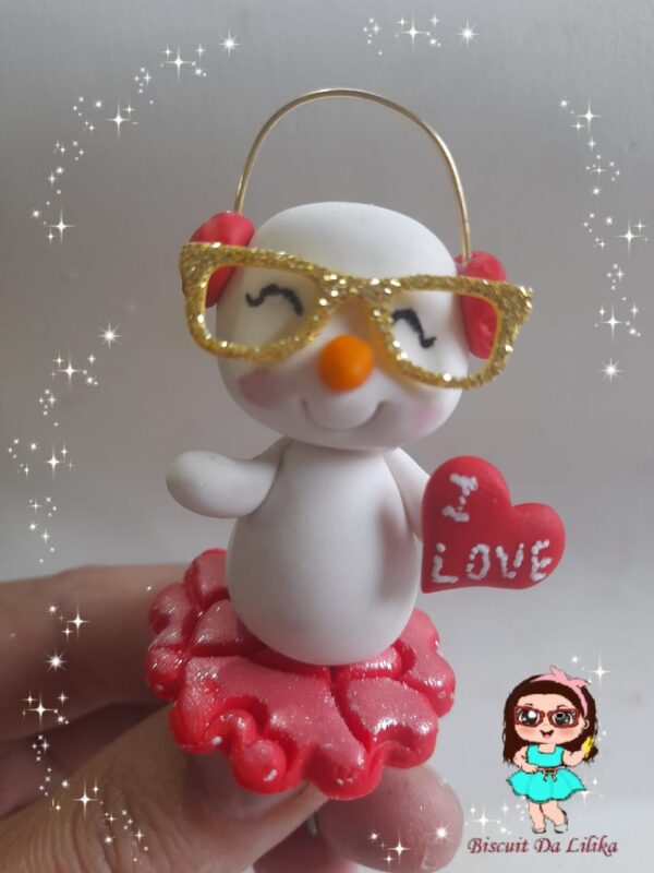 Boneco de Neve Love