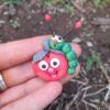 Imã de Geladeira Maçã com Minhoca - Image 2