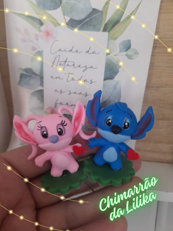 Enfeite de chima stitch ou angel